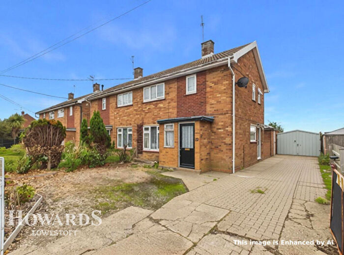 2 Bedroom Semi Detached House For Sale In Carlton Square, Carlton Colville, NR33