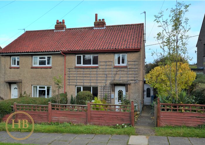 3 Bedroom Semi-Detached House For Sale In Birch Avenue, Sleights, Whitby YO22