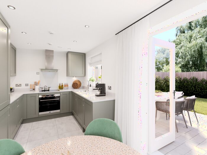 3 Bedroom Semi-detached House For Sale In "The Deepdale" At Knight Lane, Monkton Heathfield, Taunton, TA2