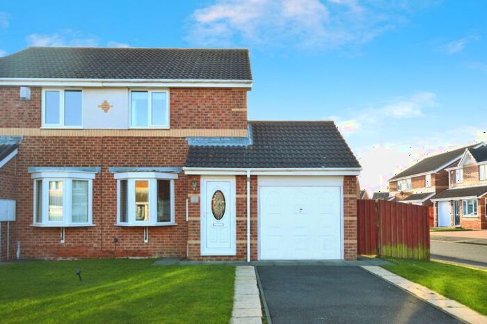 2 Bedroom Semi Detached House For Sale In Larchwood Drive, Ashington, NE63