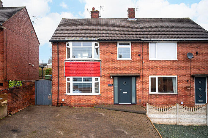 3 Bedroom Semi Detached House For Sale In Flamsteed Crescent, Newbold, Chesterfield, S41