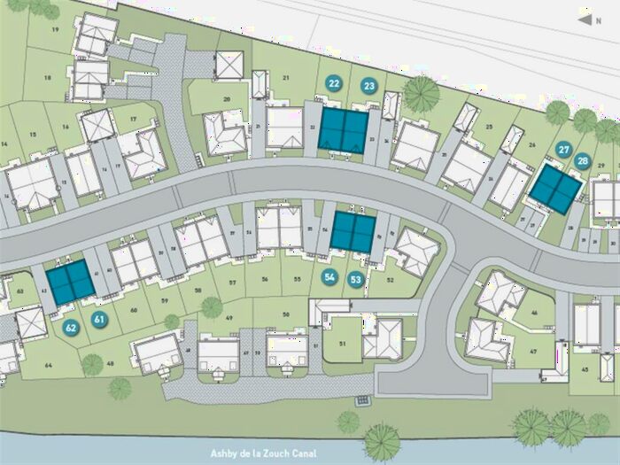 2 Bedroom Semi-Detached House For Sale In King Richard's Wharf, Market Bosworth, Nuneaton, CV13
