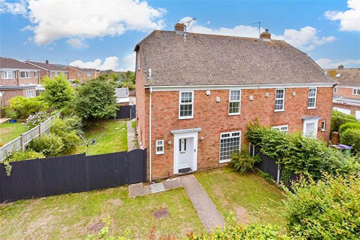 4 Bedroom Semi-Detached House For Sale In Burton Close, Folkestone, Kent, CT19