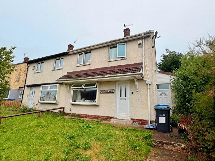 2 Bedroom Semi Detached House For Sale In Alston Walk, Peterlee, County Durham, SR8