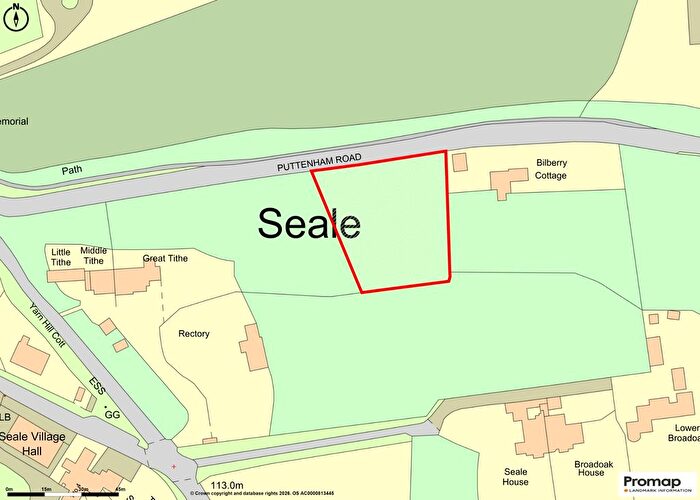 Land For Sale In Puttenham Road, Seale, GU10