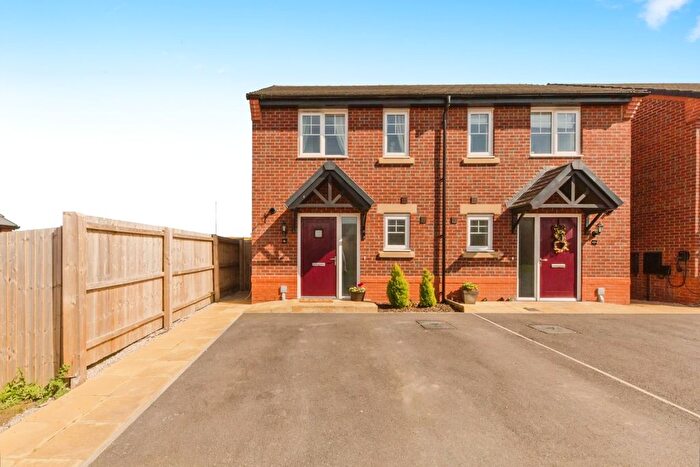 2 Bedroom End Of Terrace House For Sale In Thomas Aston Place, Henhull, Nantwich, Cheshire, CW5