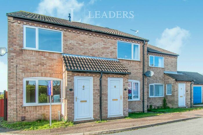 2 Bedroom End Of Terrace House To Rent In Whitegates, Costessey, Norwich, NR5