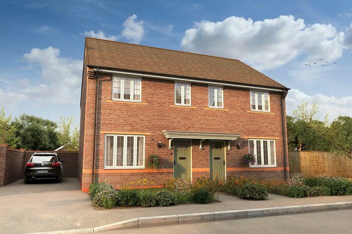 3 Bedroom Semi-Detached House For Sale In "The Birchwood" At Jubilee Avenue, Walton, Felixstowe, IP11