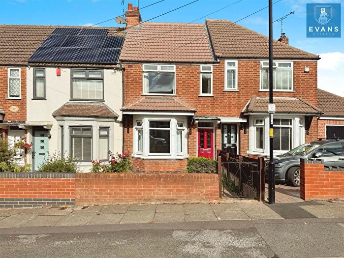 2 Bedroom Terraced House For Sale In Donnington Avenue, Coundon, Coventry, CV6