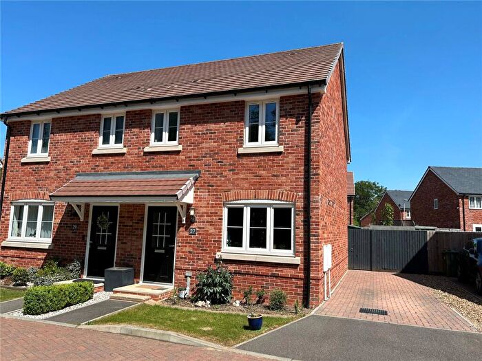 2 Bedroom Semi-Detached House For Sale In Charlie Brown Road, Burghfield Common, Reading, Berkshire, RG7