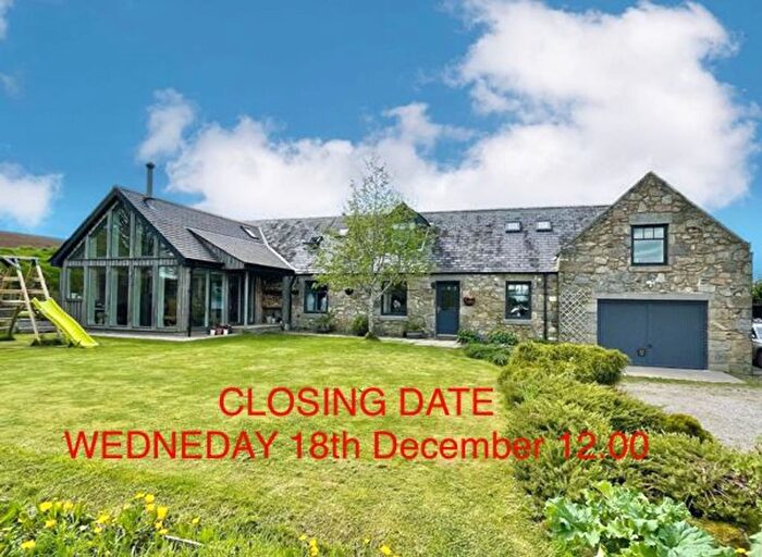 5 Bedroom Barn Conversion For Sale In Midmar, North Tillydaff, AB51