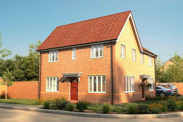 3 Bedroom Semi-Detached House For Sale In "The Lyttleton" At Texel Road, Long Lawford, Rugby, CV23