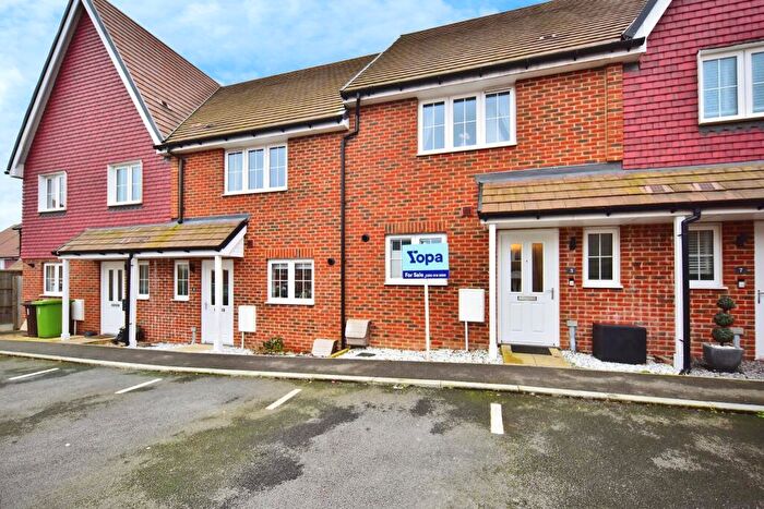 3 Bedroom Terraced House For Sale In Marigold Place, Coxheath, Maidstone, ME17