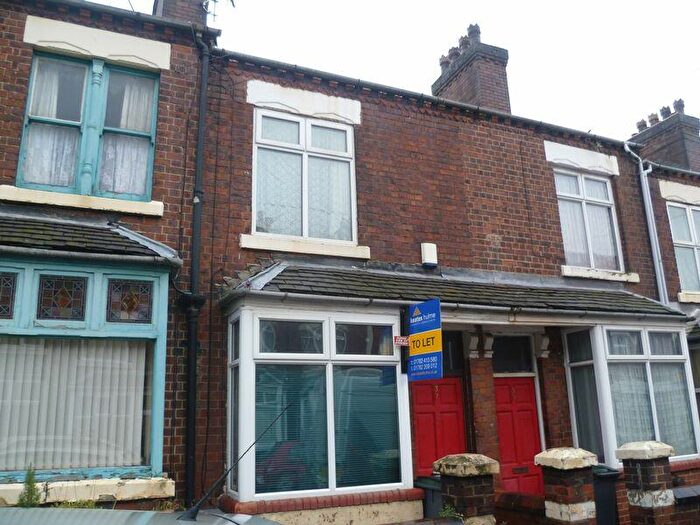 2 Bedroom Terraced House To Rent In Harcourt Street Shelton Stoke On Trent Staffordshire, ST1