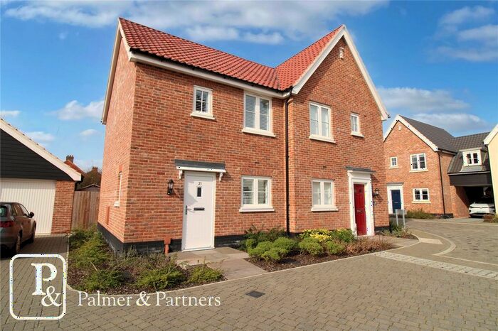2 Bedroom Semi-Detached House For Sale In Greenside, Darsham, Saxmundham, Suffolk, IP17