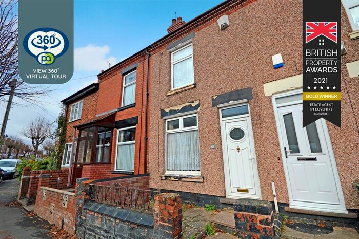 2 Bedroom Terraced House To Rent In Hollis Road, Stoke, Coventry CV3