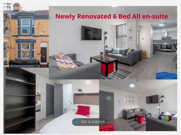 6 Bedroom Terraced House To Rent In Adelaide Road, Kensington, Liverpool, L7