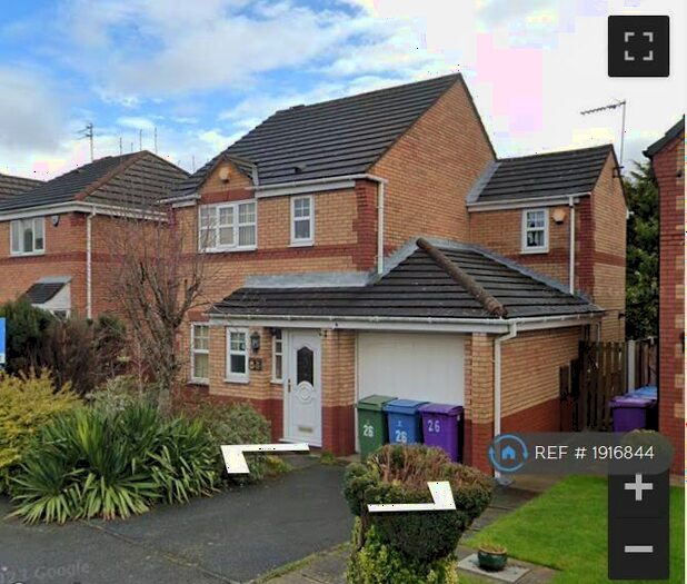 3 Bedroom Detached House To Rent In Marlowe Drive, Liverpool, L12