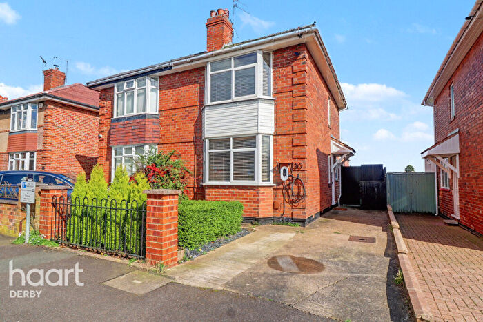 2 Bedroom Semi Detached House For Sale In St Wystans Road, Derby, DE22