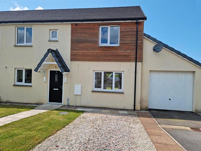 3 Bedroom Semi-Detached House To Rent In Lower Sladesmoor Crescent, St. Giles-on-the-heath, Launceston, PL15