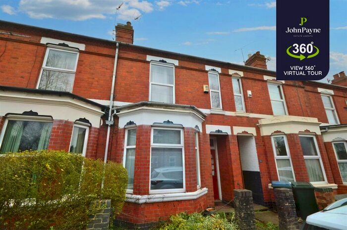 3 Bedroom Terraced House To Rent In Coniston Road, Earlsdon, Coventry, CV5