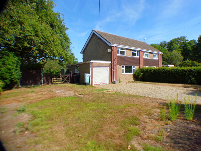 3 Bedroom Semi-Detached House For Sale In Hall Cottages, Station Road, Pulham Market, Norfolk, IP21