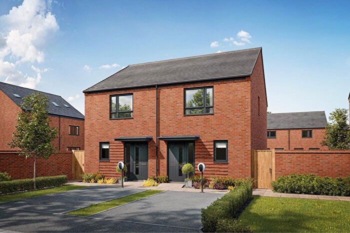 2 Bedroom Semi-Detached House For Sale In "The Beaford - Plot " At Primrose Gardens At Valley Park, Eskdale Drive, Off, Didcot, OX11