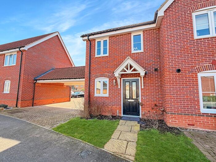 2 Bedroom Semi-Detached House For Sale In Woodford Walk, Alresford, Colchester, CO7