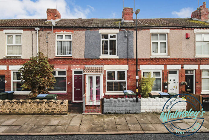 2 Bedroom Terraced House For Sale In Collingwood Road, Coventry, West Midlands, CV5