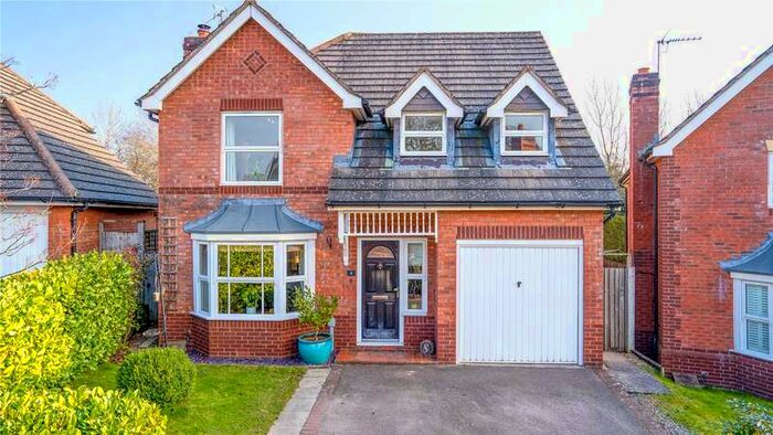 4 Bedroom Detached House For Sale In 8 Bitterley Close, Ludlow, Shropshire, SY8