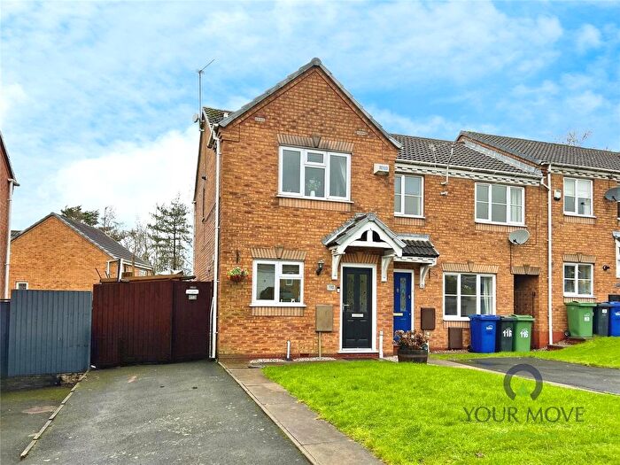 2 Bedroom End Terrace House For Sale In Richborough Drive, Dudley, West Midlands, DY1
