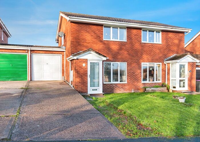 2 Bedroom Semi Detached House For Sale In Mercia Drive, Leegomery, Telford, Shropshire, TF1