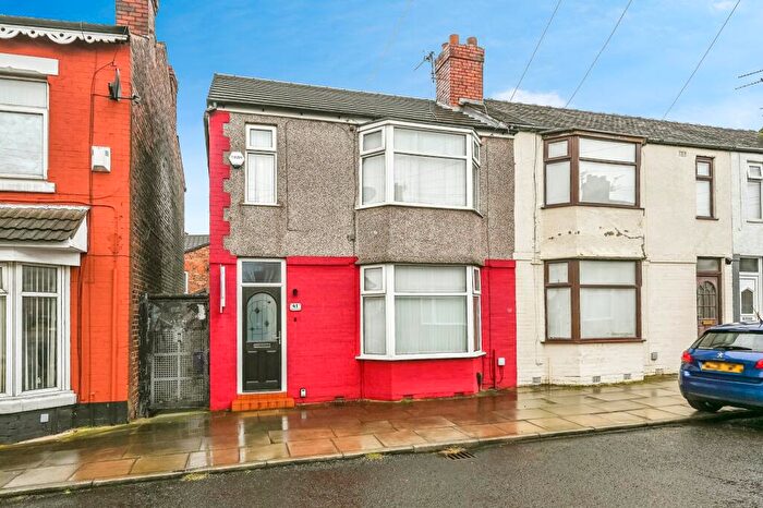 3 Bedroom End Of Terrace House For Sale In Munster Road, Liverpool, Merseyside, L13