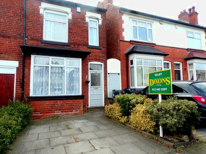 3 Bedroom House To Rent In Taylor Road, Birmingham, B13