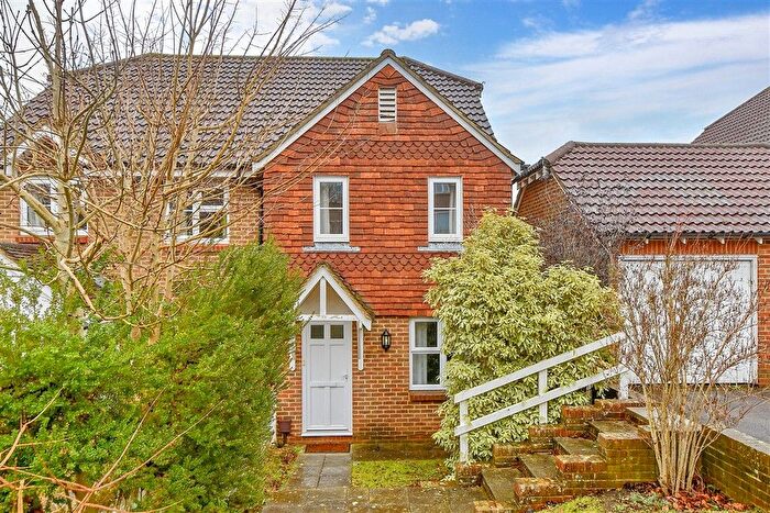 2 Bedroom Semi Detached House For Sale In Bradbridge Green, Singleton, Ashford, Kent, TN23
