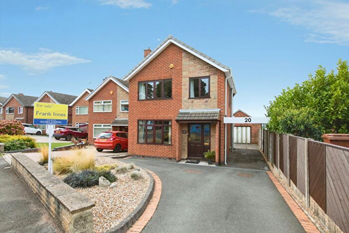 3 Bedroom Detached House For Sale In Saxon Close, Burton-on-Trent, Staffordshire, DE15