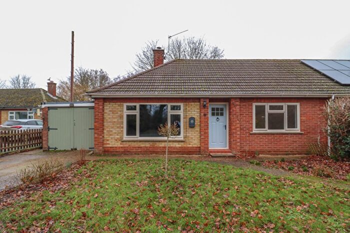 2 Bedroom Semi Detached Bungalow For Sale In Station Drive, Great Fransham, Dereham, Norfolk, NR19