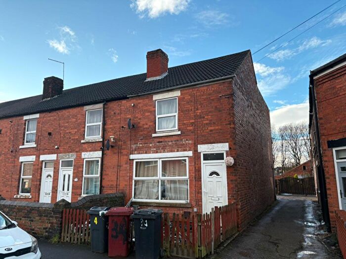 3 Bedroom Terraced House For Sale In Welbeck Street, Creswell, Worksop, S80