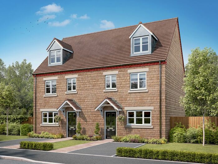 4 Bedroom Semi Detached House For Sale In "The Leicester" At Langate Fields, Long Marston, Stratford-Upon-Avon, CV37
