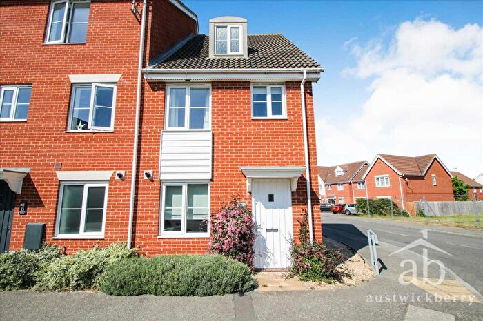 3 Bedroom Town House To Rent In Broadhurst Terrace, Ipswich, IP5
