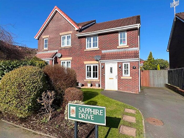 3 Bedroom Semi Detached House For Sale In Sapphire Drive, Milton, ST6