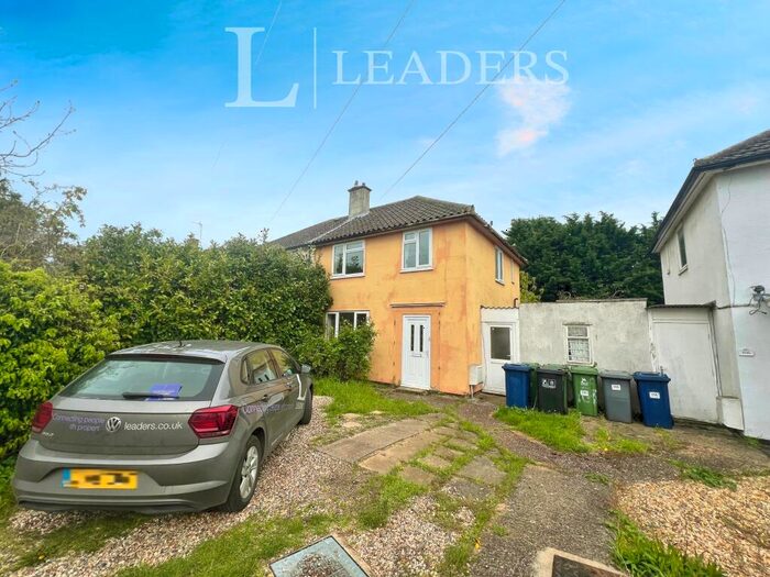 2 Bedroom Semi-Detached House To Rent In Rustat Road, CB1