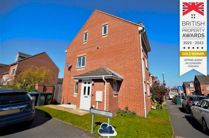 3 Bedroom End Of Terrace House To Rent In Barrie Way, Coventry, CV2