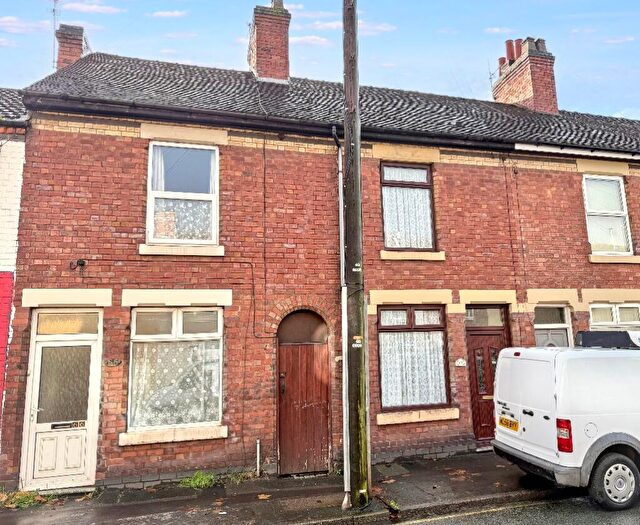 2 Bedroom Terraced House For Sale In , Dallow Street, Burton-On-Trent, DE14