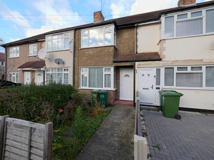 2 Bedroom Terraced House To Rent In Ravensbourne Avenue, Stanwell, Staines-Upon-Thames TW19