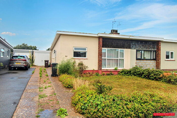 2 Bedroom Semi-Detached Bungalow For Sale In Harold Close, Pevensey Bay, Pevensey, BN24