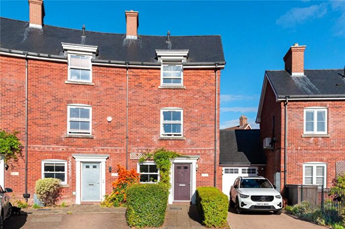 4 Bedroom End Of Terrace House For Sale In Griffin Close, Wimborne, Dorset, BH21