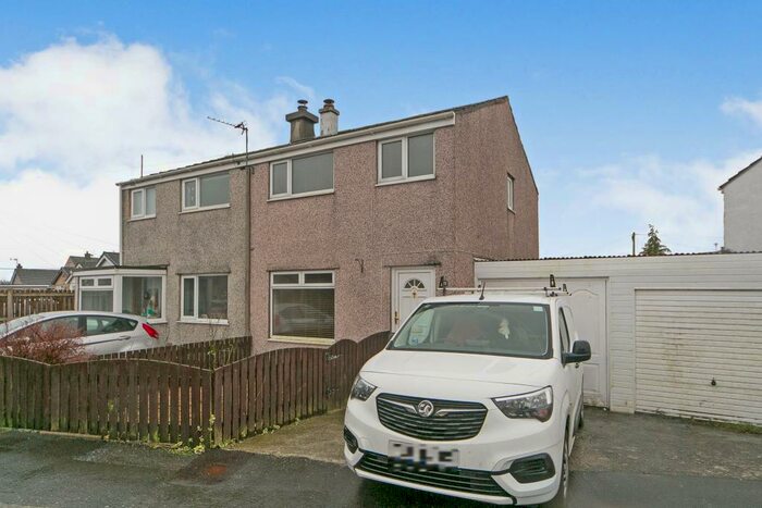 3 Bedroom Semi-Detached House For Sale In Tyn Rhos Estate, Gaerwen, Anglesey, Sir Ynys Mon, LL60