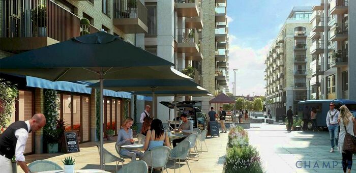 3 Bedroom Flat To Rent In Holland House, Parr&#S Way, Fulham Reach, W6