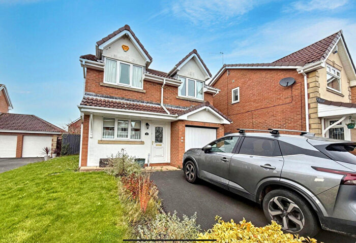 3 Bedroom Detached House For Sale In Chiltern Close, Ashington, Northumberland, NE63